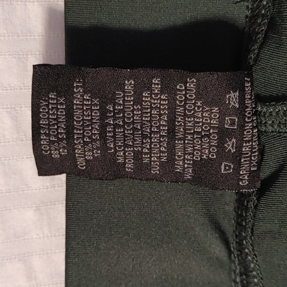 NWT Men's Kyodan Active Forest Green Athletic Shorts - Picture 8 of 13